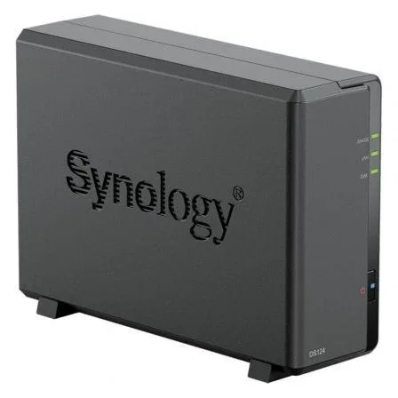 Synology DiskStation DS124 NAS de 1 Bahía Negro Synology DiskStation DS124 NAS de 1 Bahía Negro